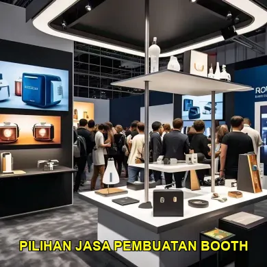 pilihan jasa pembuatan booth
